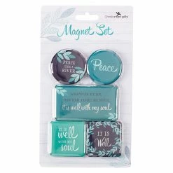 The Sparkling Spur Gifts/Grace It Is Well Magnet Set