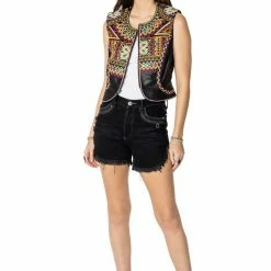 Double D Ranch - Folk Foray Collection Vests Festival Of Colors Vest 10 Double D Ranch - Folk Foray Collection Vests Festival Of Colors Vest