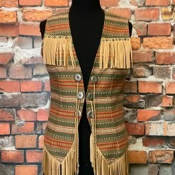 The Sparkling Spur Patricia Wolf Serape Vest TIFFIANY'S CLOSET
