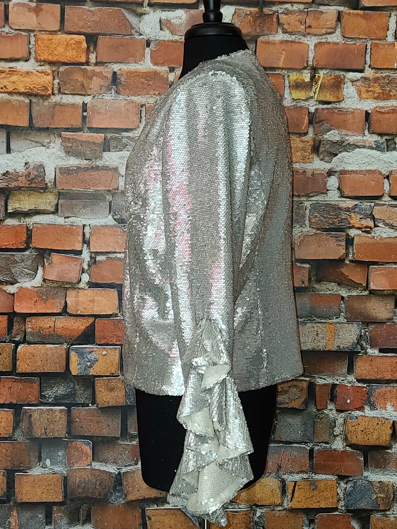 Alberto Makali Ruffle Embellished Jacket TIFFIANY'S CLOSET 5 Alberto Makali Ruffle Embellished Jacket TIFFIANY'S CLOSET