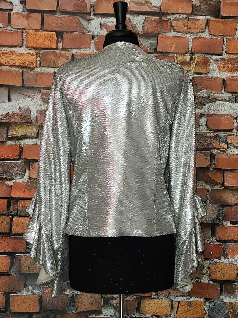 Alberto Makali Ruffle Embellished Jacket TIFFIANY'S CLOSET 4 Alberto Makali Ruffle Embellished Jacket TIFFIANY'S CLOSET