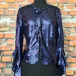 Alberto Makali Ruffle Embellished Jacket TIFFIANY'S CLOSET