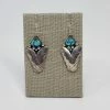 The Sparkling Spur Kingman Turquoise Dangle Earrings 2 The Sparkling Spur Kingman Turquoise Dangle Earrings