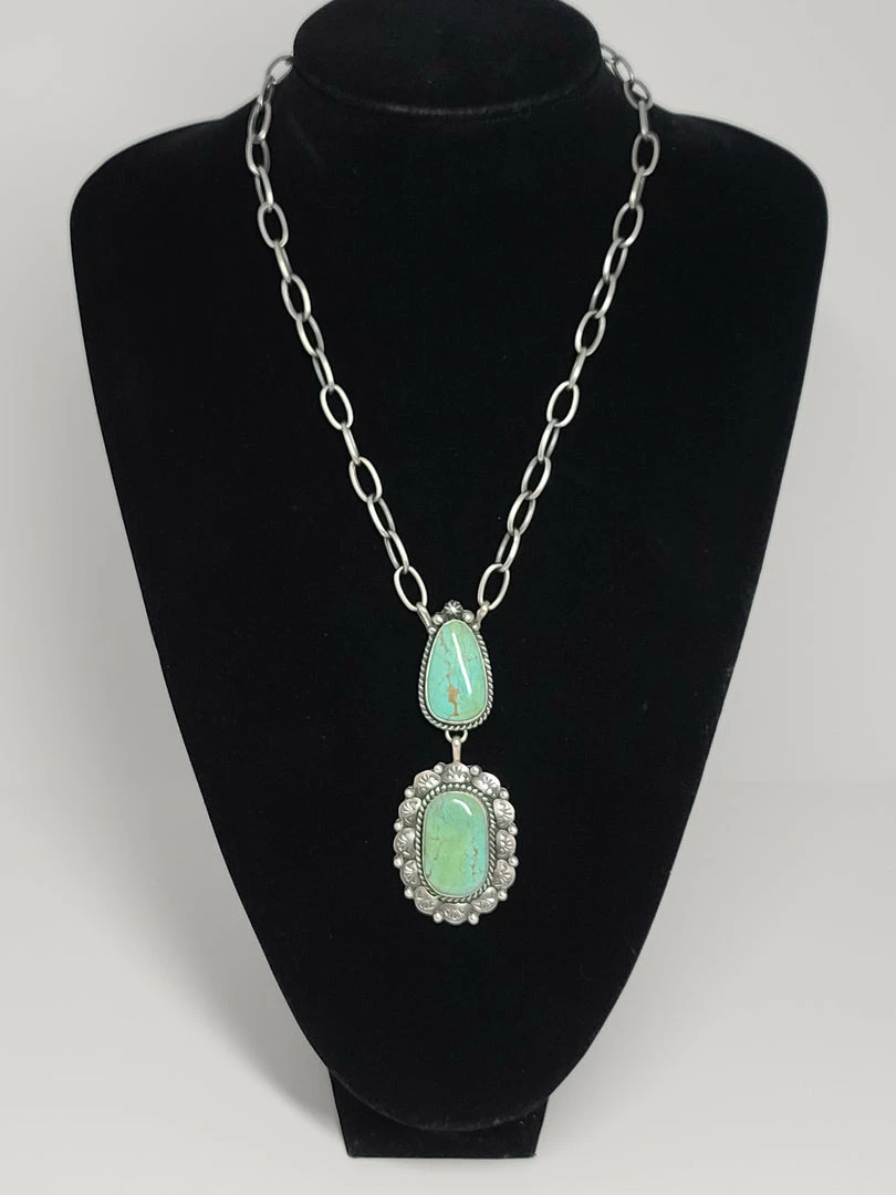 The Sparkling Spur Jewelry The “Augustine” 2 Stone Layering Necklace 3 The Sparkling Spur Jewelry The “Augustine” 2 Stone Layering Necklace