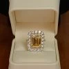 The Sparkling Spur New Arrivals Yellow Moissanite Lab Diamond