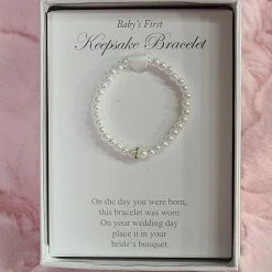 The Sparkling Spur Baby’s First Keepsake Bracelet