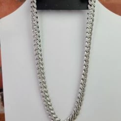 The Sparkling Spur 20" Cuban Link Diamond Necklace