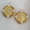 Mustard Seed Jewelry Pearl Cross Round Earrings New Arrivals 1 Mustard Seed Jewelry Pearl Cross Round Earrings New Arrivals