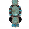 The Sparkling Spur Turquoise & Amethyst Mega Ring
