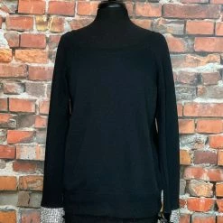 The Sparkling Spur Crystal Cuff Sweatshirt