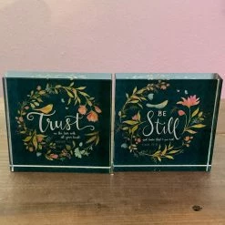 The Sparkling Spur Store 20 The Sparkling Spur 4” Glass Block