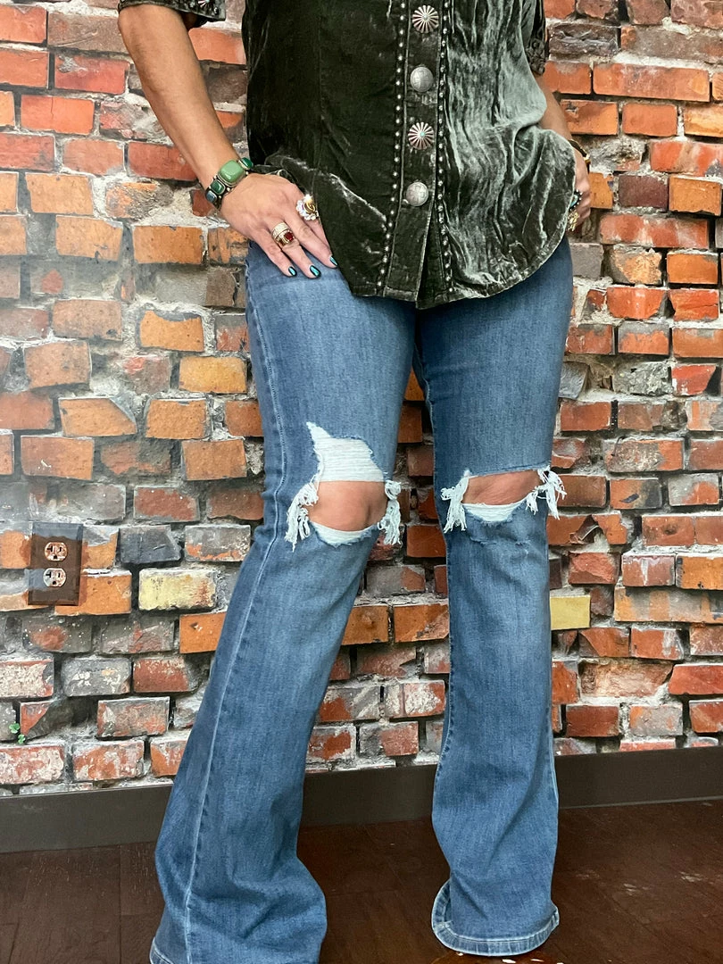 Hidden Happi Mid Rise Flare 3 Hidden Happi Mid Rise Flare