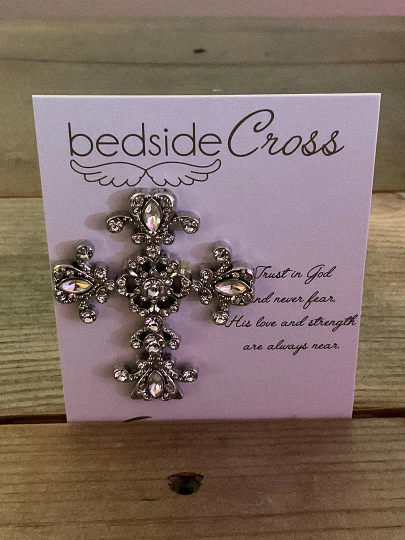 The Sparkling Spur Gifts/Grace Bedside Crystal Cross 3 The Sparkling Spur Gifts/Grace Bedside Crystal Cross