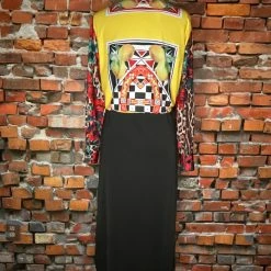 Oo La La Quilted Midi Skirt