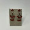 V. Bobolu Red Coral Earrings Jewelry