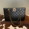 The Sparkling Spur Large Quilted Handbag