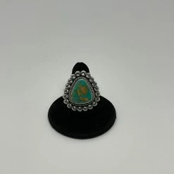 Leon MTZ Designs Jewelry Sonoran Gold Turquoise Ring