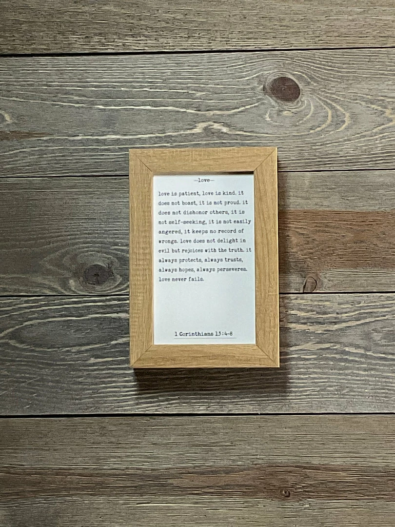 The Sparkling Spur Gifts/Grace Love - Scripture Board 3 The Sparkling Spur Gifts/Grace Love - Scripture Board