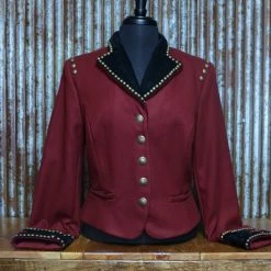 Double D Ranch Wear Wine Blazer