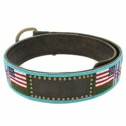 Double D Ranch Wear Handbags/Belts/Accessories Old Glory Crow Belt