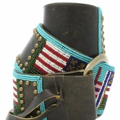 Double D Ranch Wear Handbags/Belts/Accessories Old Glory Crow Belt