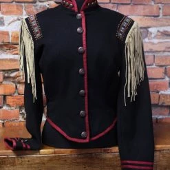 Double D Ranch Wear Wool Band Style Jacket
