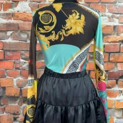 The Sparkling Spur Ruffled Skort