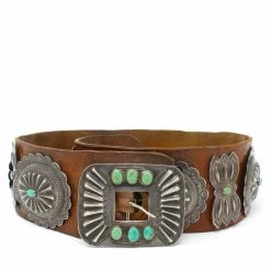 Peyote Bird Designs Vintage Sterling Silver Concho Belt Handbags/Belts/Accessories