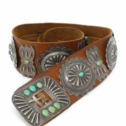Peyote Bird Designs Vintage Sterling Silver Concho Belt Handbags/Belts/Accessories