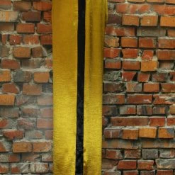 The Sparkling Spur Gold Pants With Black Stripe TIFFIANY'S CLOSET