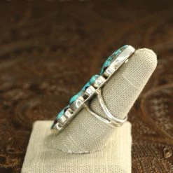 The Sparkling Spur Jaw-Dropping Turquoise & Amethyst Ring