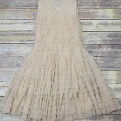 Vintage Collection Ivory Ruffle Skirt Bottoms