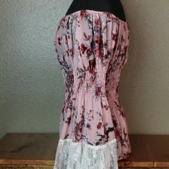 The Sparkling Spur Marrika Nakk Peasant Blouse TIFFIANY'S CLOSET