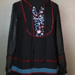 Double D Ranch Wear Jypsy Peasant Top