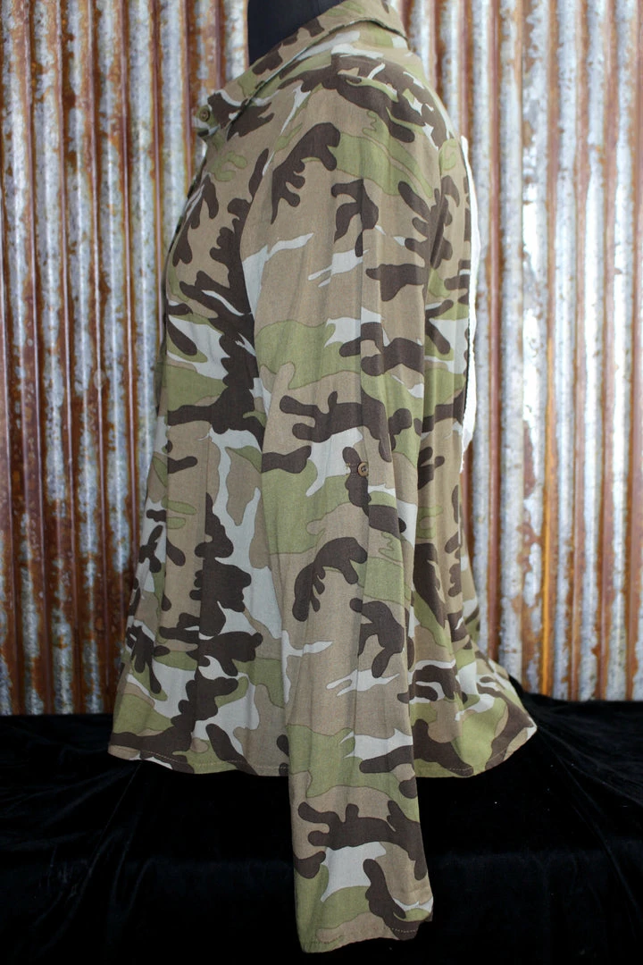 The Sparkling Spur Camo Shirt With Embroidery Patch 7 The Sparkling Spur Camo Shirt With Embroidery Patch