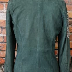 Double D Ranch Wear TIFFIANY'S CLOSET Stunning Suede Jacket With Large Rhinestone Buttons