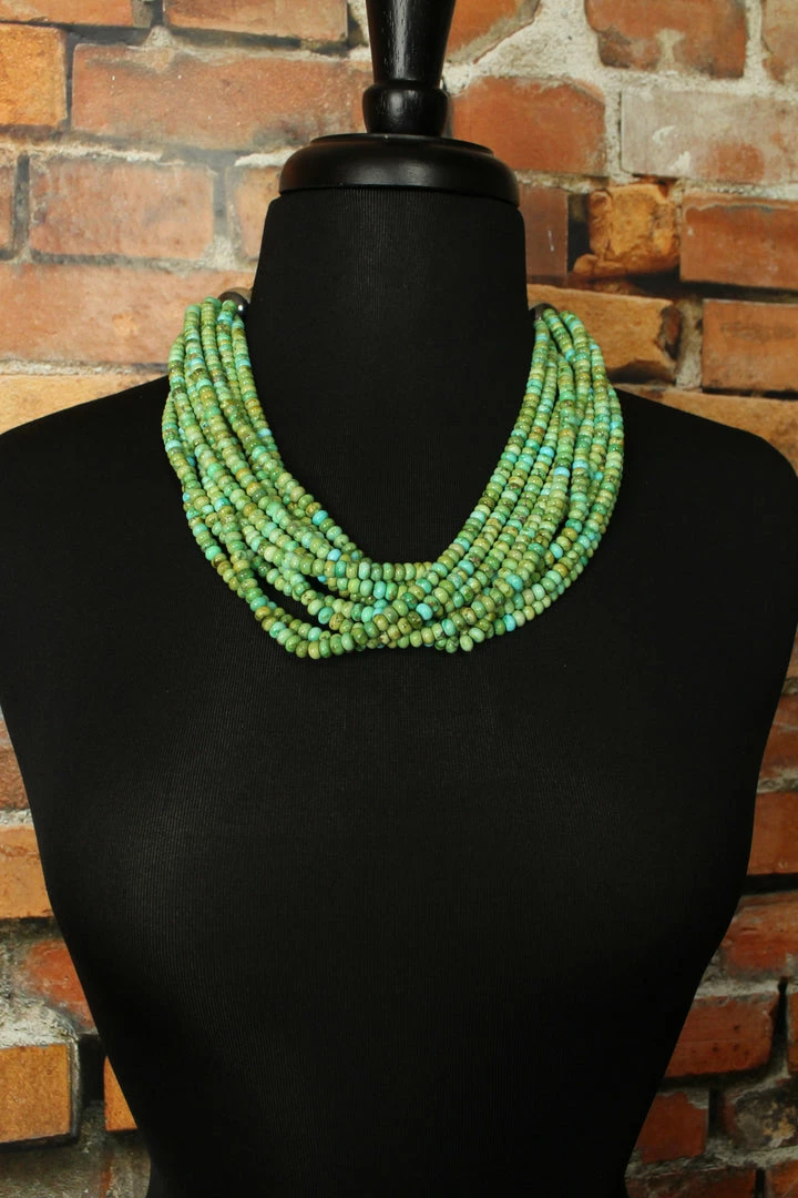 The Sparkling Spur Jewelry Sonoran Gold Multi-Strand Necklace 3 The Sparkling Spur Jewelry Sonoran Gold Multi-Strand Necklace