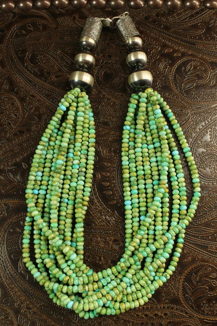 The Sparkling Spur Jewelry Sonoran Gold Multi-Strand Necklace 4 The Sparkling Spur Jewelry Sonoran Gold Multi-Strand Necklace