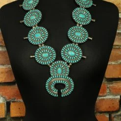 The Sparkling Spur Jewelry Squash Blossom Necklace