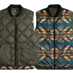Pendleton Wild Horse Reversible Vest Men's Vests