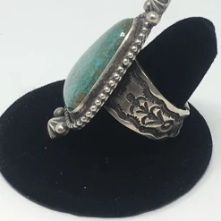 The Sparkling Spur Jewelry Turquoise And Sterling Ring