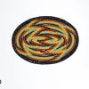 Tex’s Line Kaleidoscope Of Color Large Oval Beaded Buckle With Cut Beads Accessories