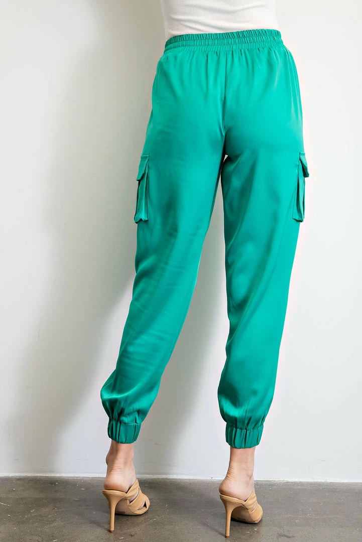 The Sparkling Spur Satin Jogging Pants 6 The Sparkling Spur Satin Jogging Pants