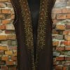 Double D Ranch Wear TIFFIANY'S CLOSET Long Mocha Open Vest