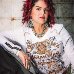 Double D Ranch Wear - Cody Collection Sitting Bull & The Indian War Tee