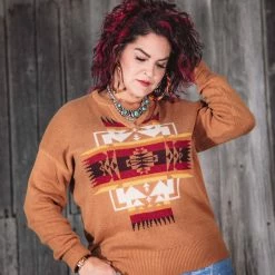 Pendleton Chief Joseph Sweater Tan