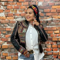 Double D Ranch - Folk Foray Collection Jackets Festival Of Colors Jacket