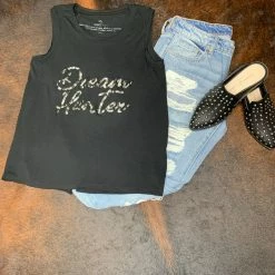 The Sparkling Spur Destroyed Boyfriend Jeans