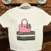 The Sparkling Spur Pink Handbag Tee Kids Of A King