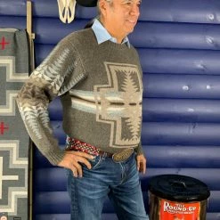 Pendleton Men's Sweaters/Cardigans Shetland Harding Crew